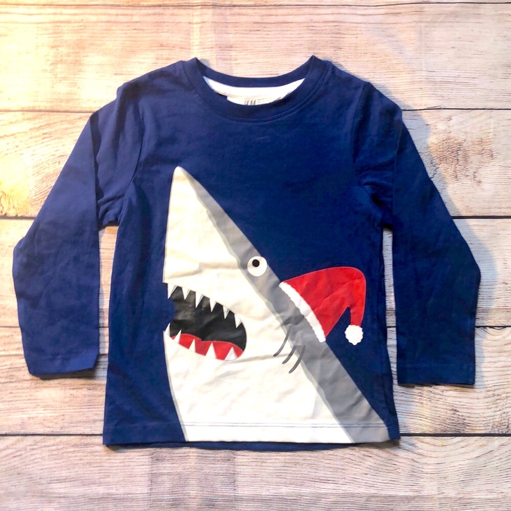 H&M Shark Longsleeves Shirt